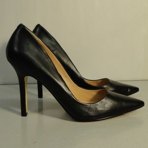 Charles by Charles David Black Napa Leather Pumps, size 11